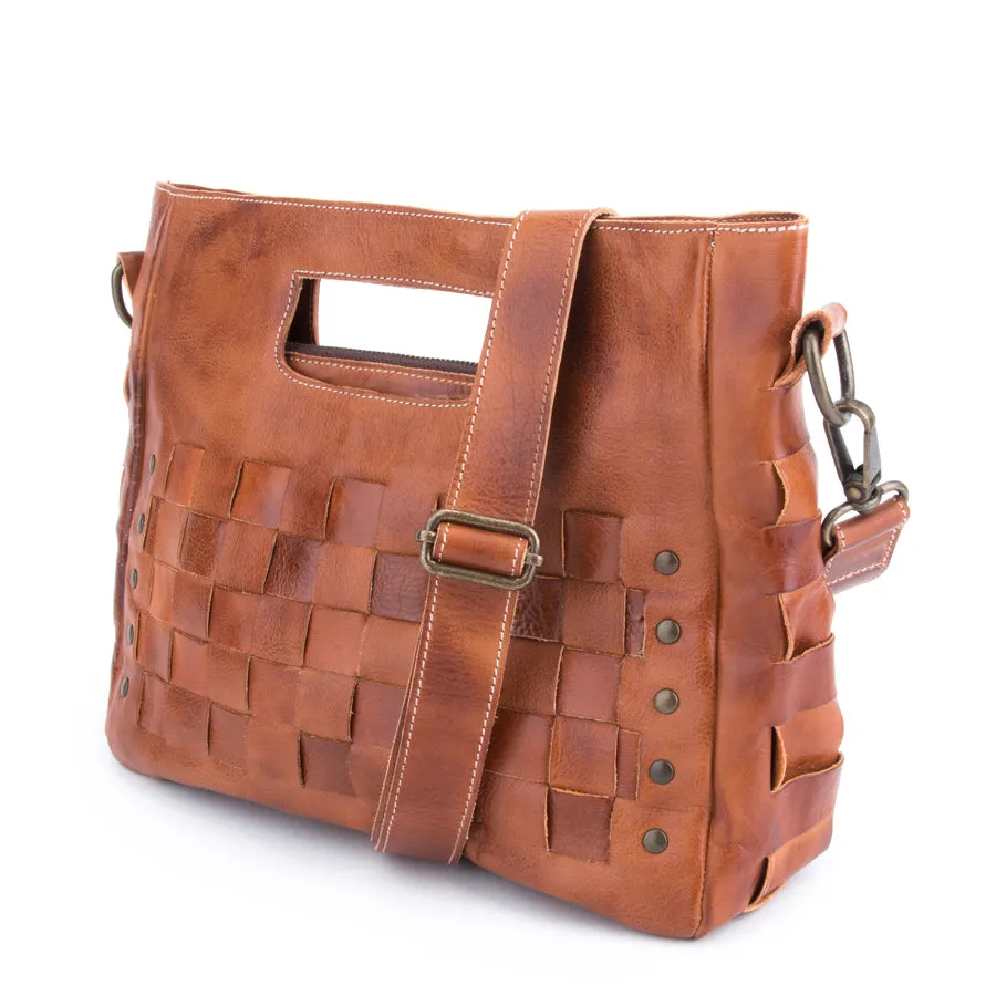 ORCHID BAG - COGNAC - LEATHER