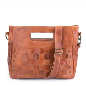 ORCHID BAG - COGNAC - LEATHER