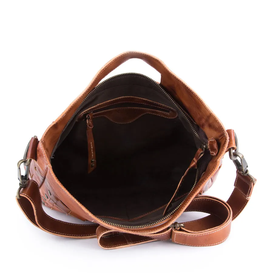 ORCHID BAG - COGNAC - LEATHER