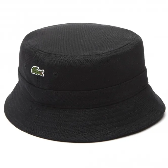 Organic Cotton Bot Hat - Black