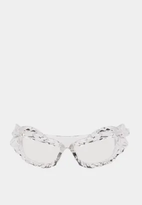 Ottolinger Twisted Sunglasses Clear