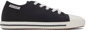 Palm Angels Black Vulcanized Low-Top Sneakers