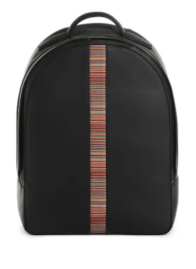 Paul smith  Backpack with multicoloured stripes - Black