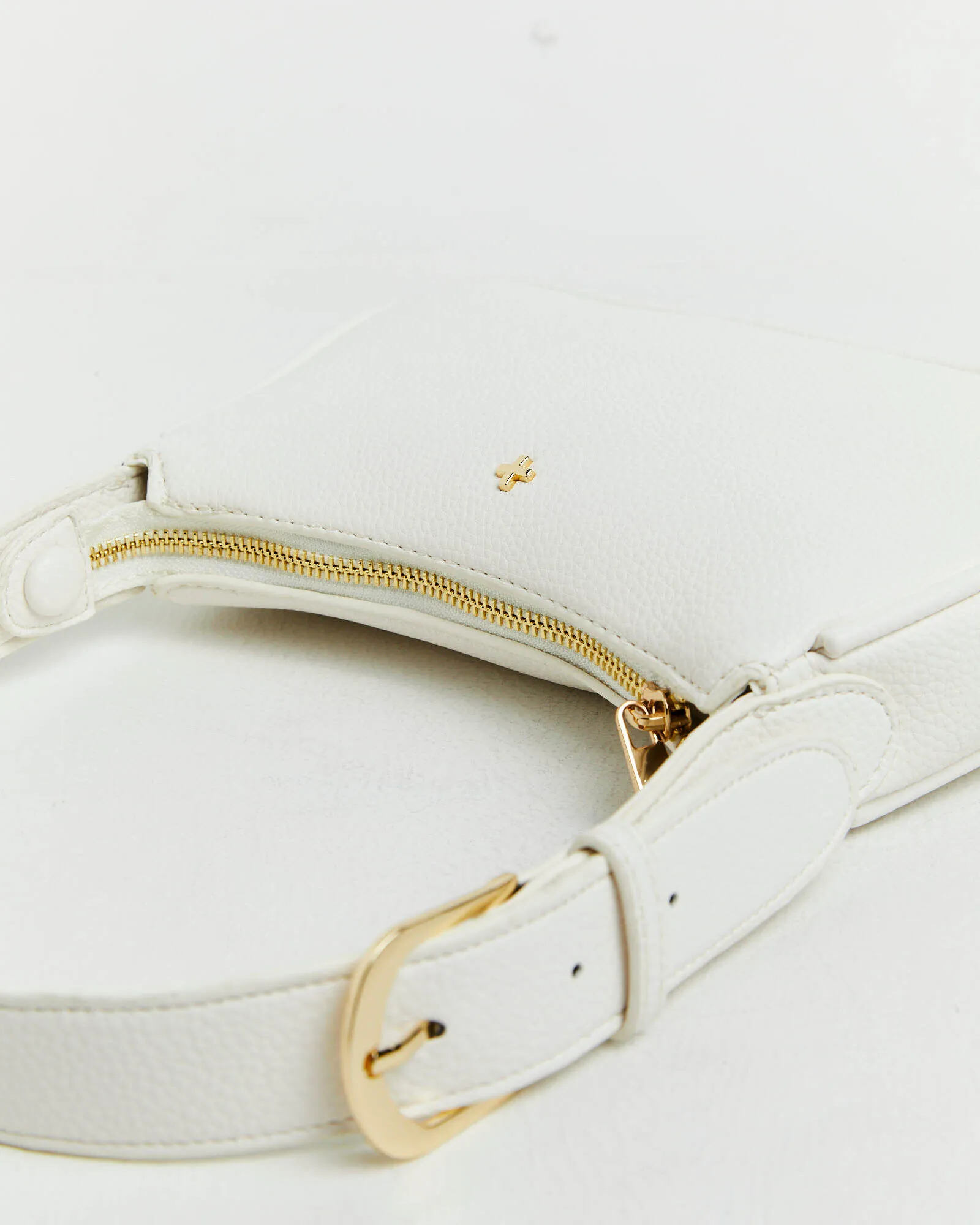 Peta + Jain Gabi Shoulder Bag White Pebble