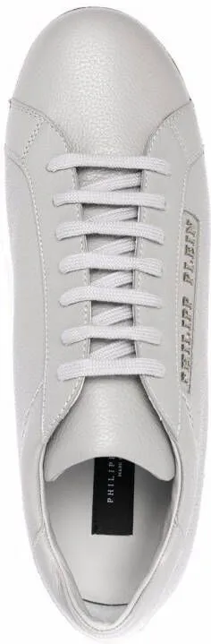 Philipp Plein side logo-plaque sneakers Grey