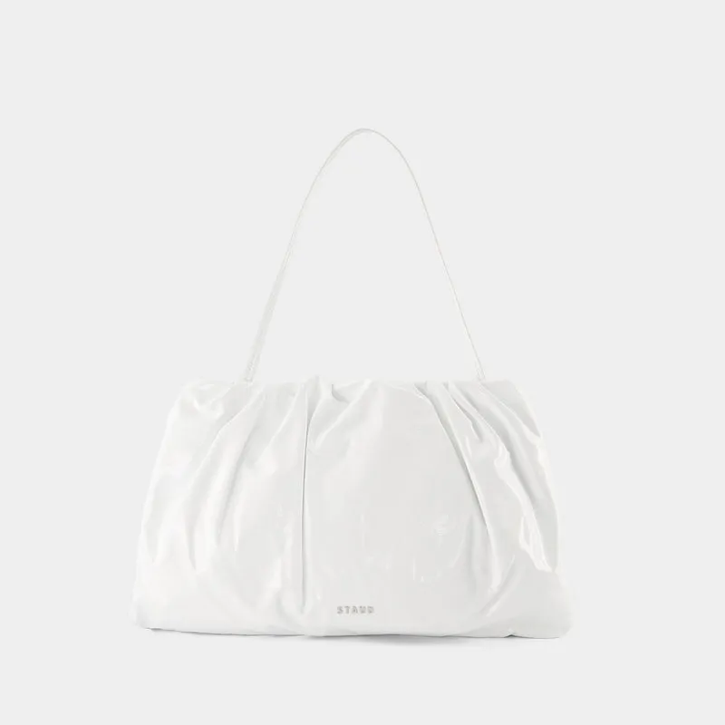 Phoebe Bag - Staud - Leather - White