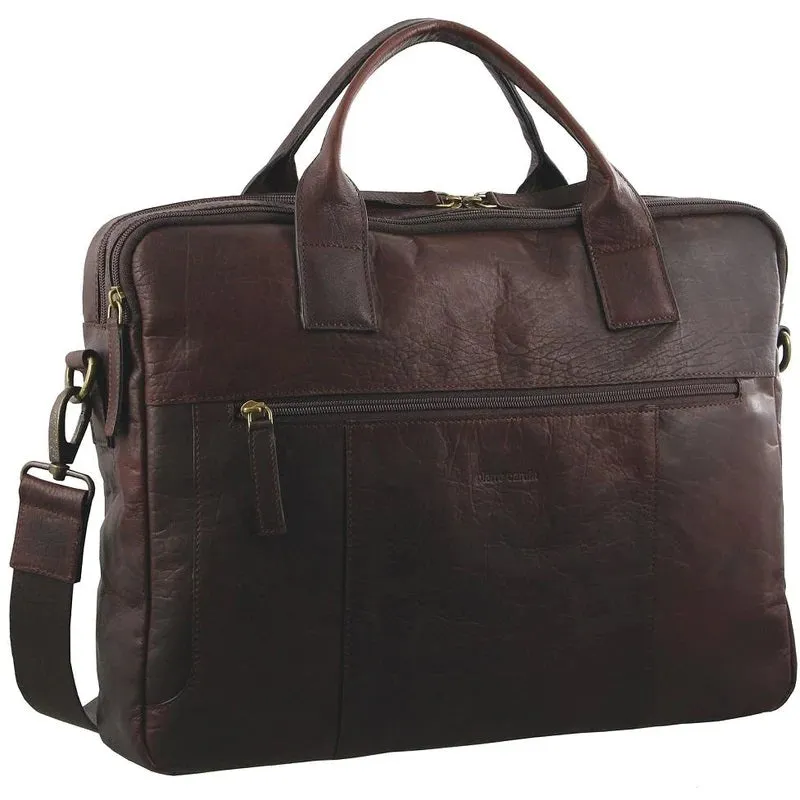 Pierre Cardin Rustic Leather Computer Bag PC2807