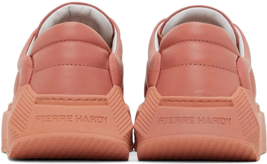 Pierre Hardy Pink Cubix Sneakers