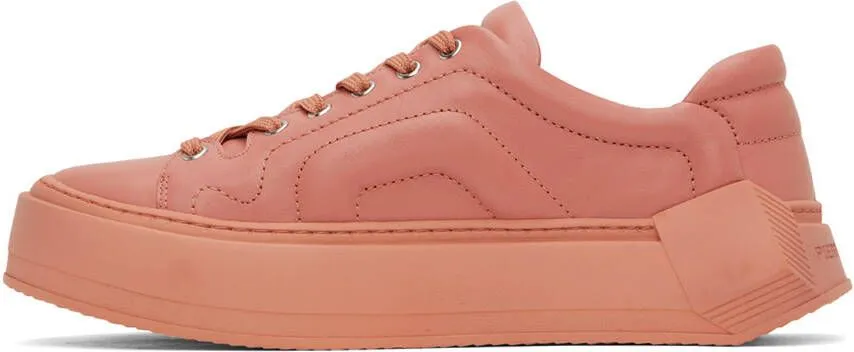 Pierre Hardy Pink Cubix Sneakers