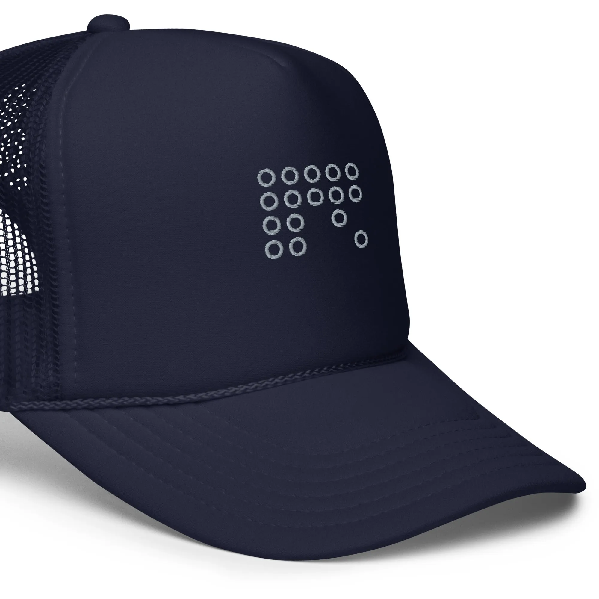 Pixel Fusion Trucker Hat Men