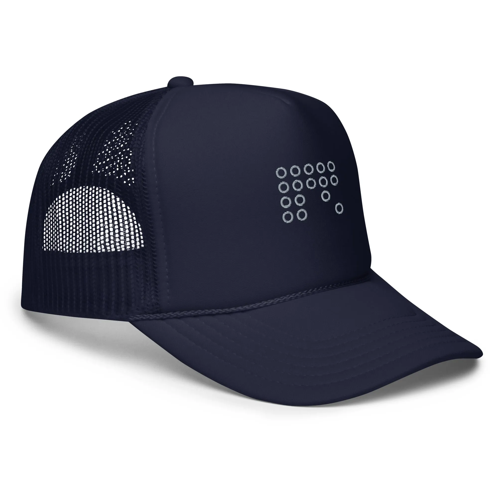 Pixel Fusion Trucker Hat Men