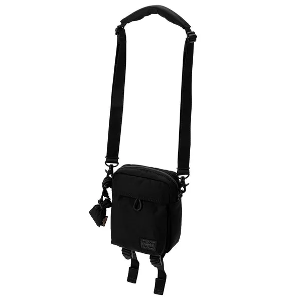 Porter Senses Vertical Shoulder Bag - Black