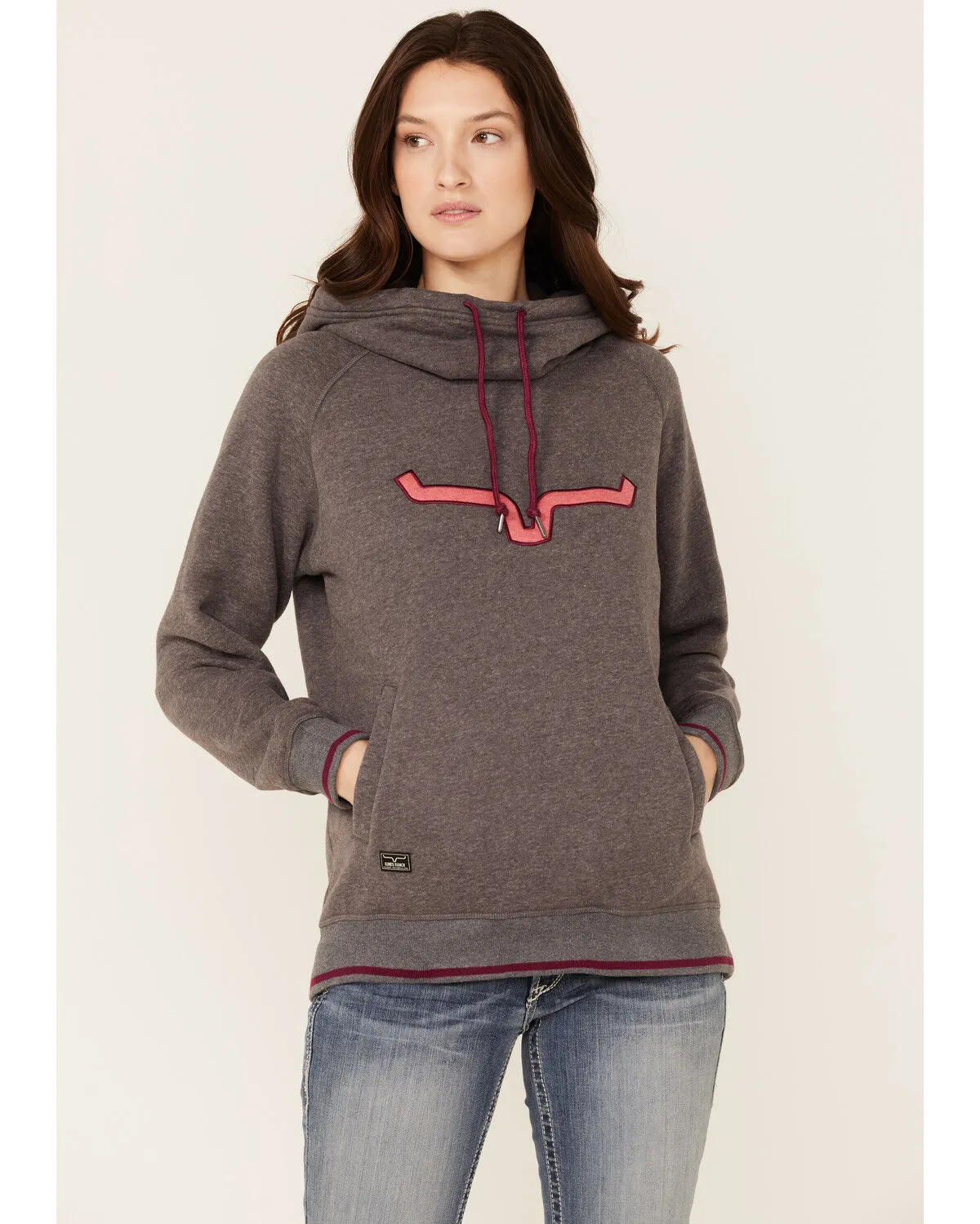 Product Name:  Kimes Ranch Women's Two-Scoops Logo Hoodie Sweatshirt