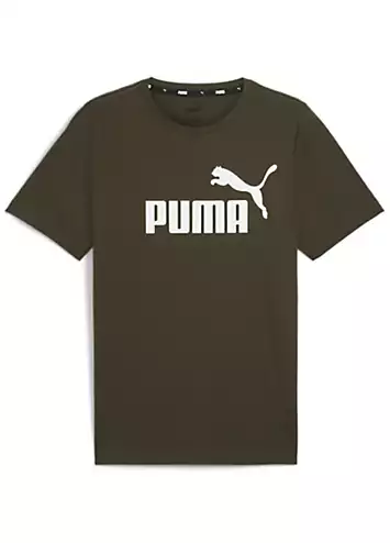 Puma Essential Logo Print T-Shirt | Grattan