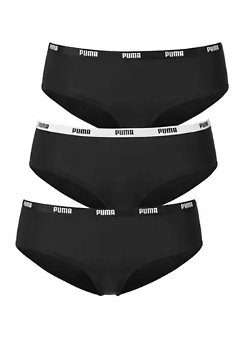 Puma Pack of 3 Hipster Briefs | Grattan