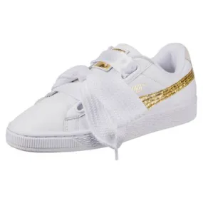 Puma Scarpe Basket Heart Glitter  donna 