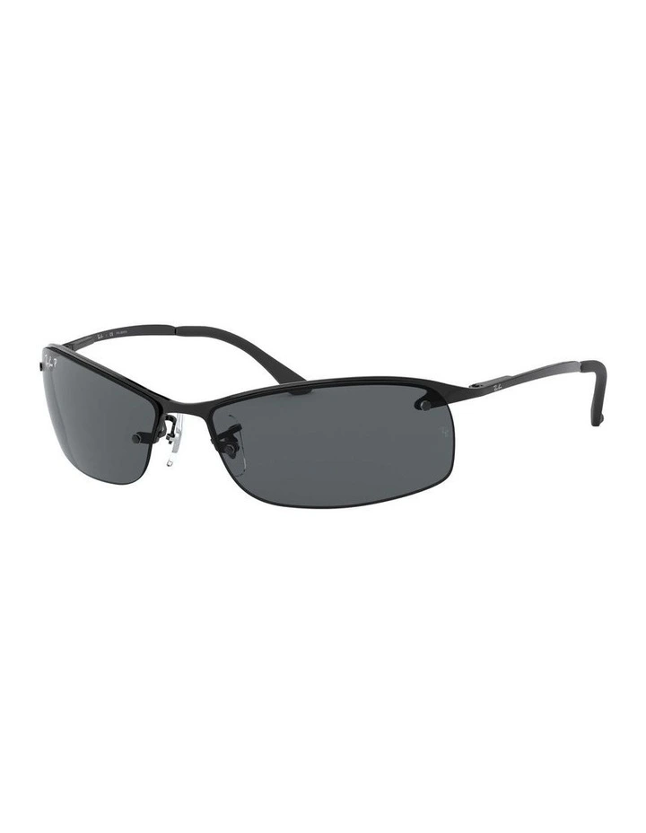 RB3183 Black Polarised Sunglasses