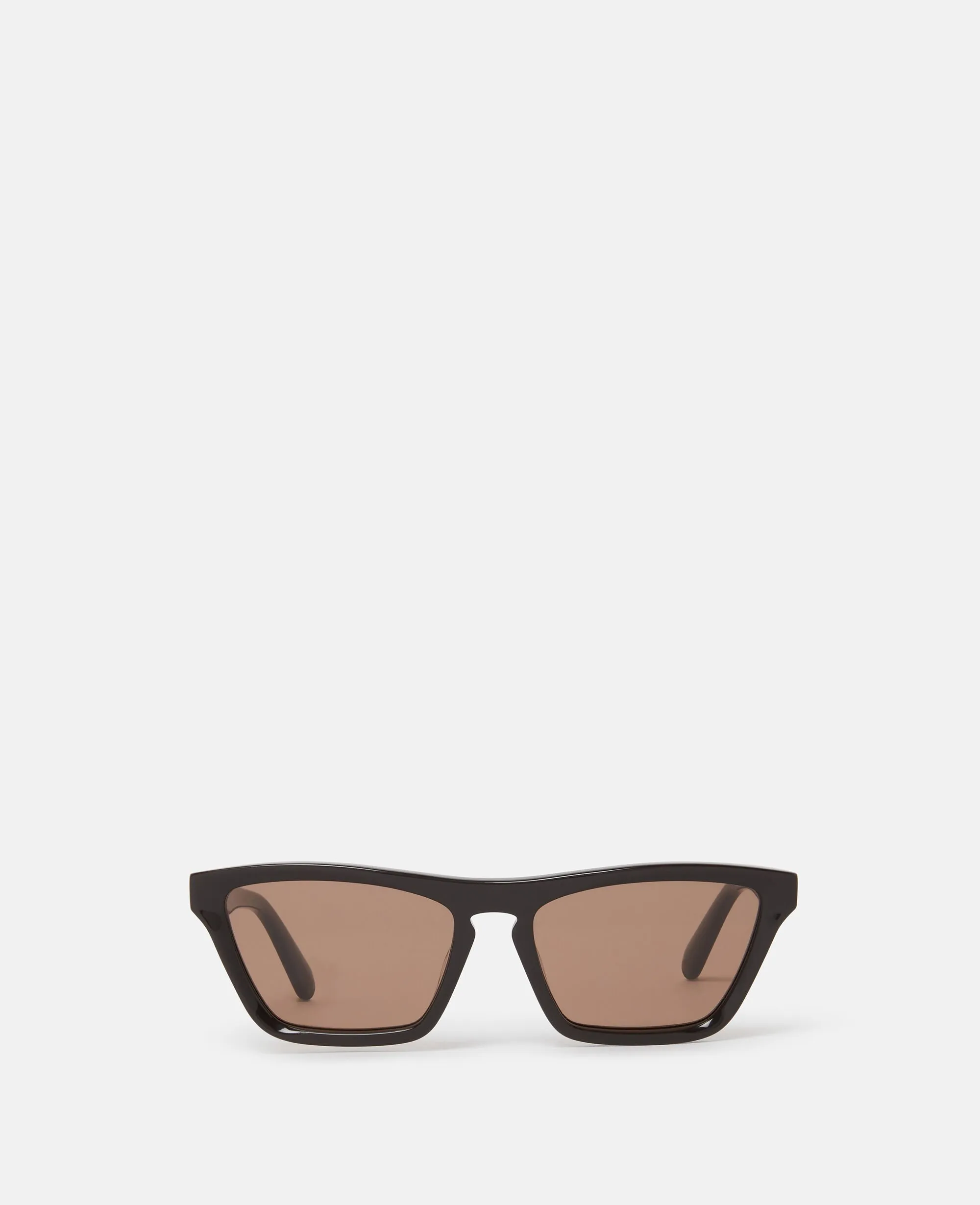 Rectangular Cat-Eye Sunglasses