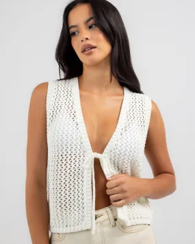 Rhythm Seashell Knit Vest