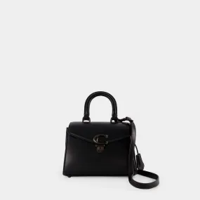 Sammy Top Handle 21 Bag - Coach - Leather - Black