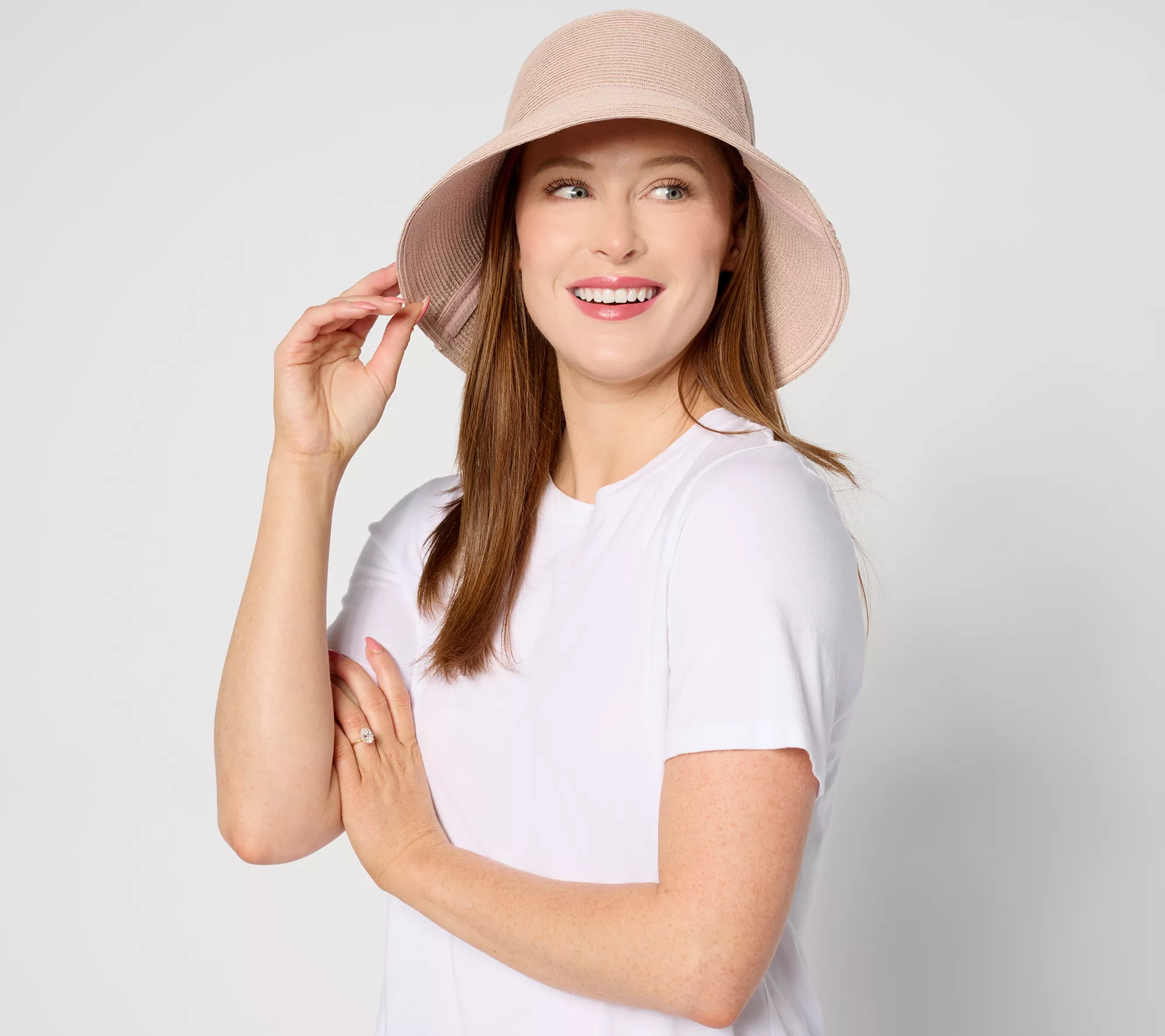 San Diego Hat Co. Garden Chic Ultrabraid Packable Bucket Sun Hat