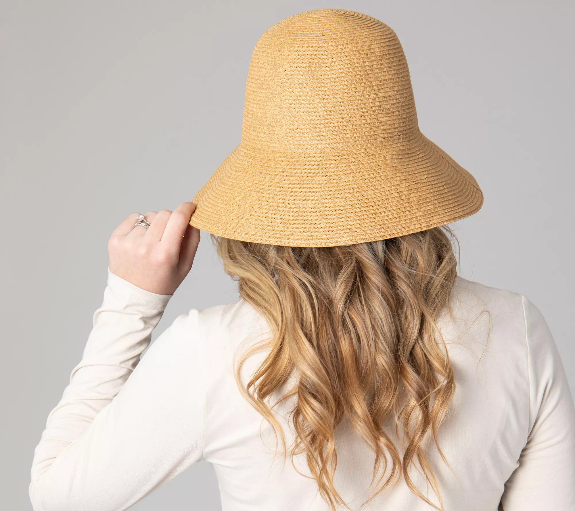 San Diego Hat Co. Garden Chic Ultrabraid Packable Bucket Sun Hat