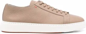 Santoni platform-sole sneakers Neutrals