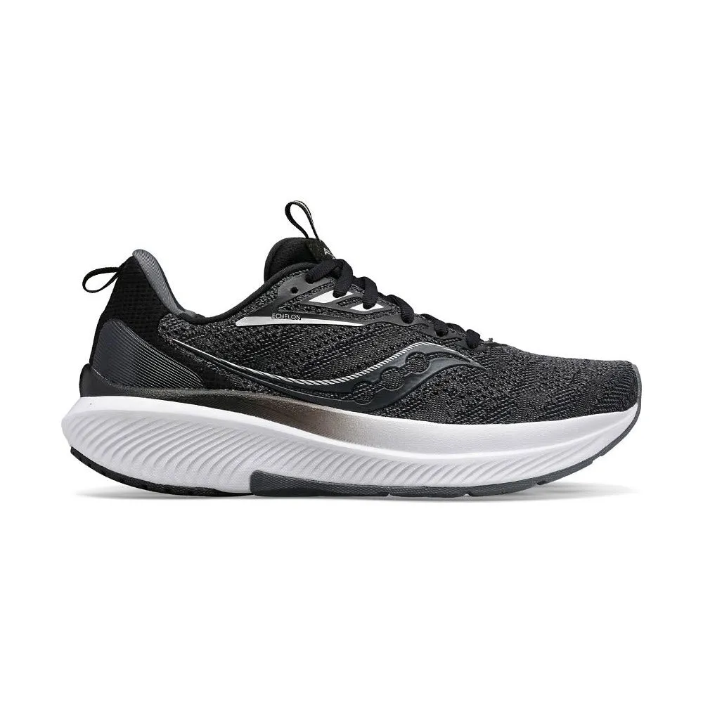 SAUCONY ECHELON 9 BLACK/WHITE - WOMENS