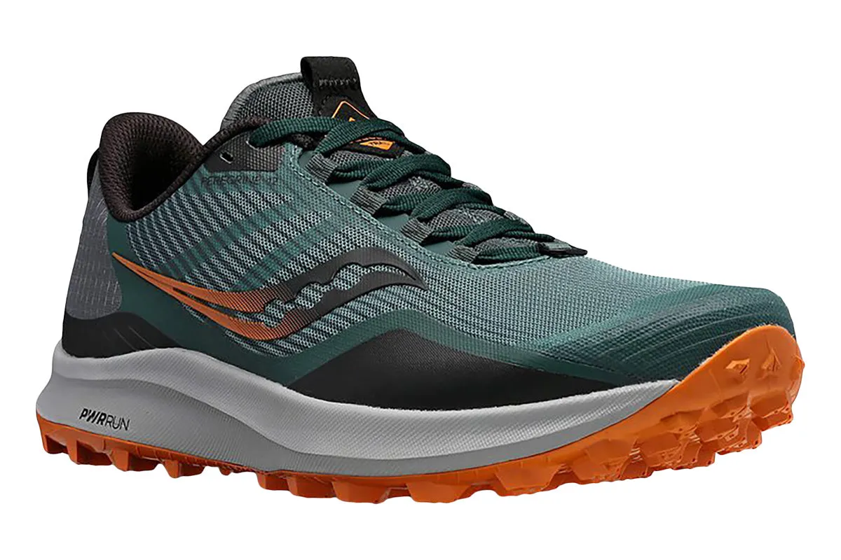 Saucony Peregrine 12 D Forest Mens