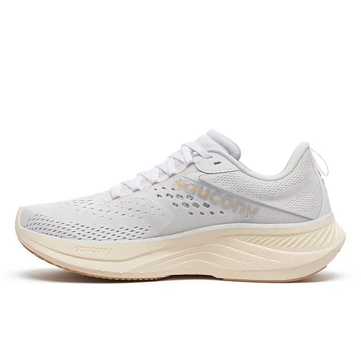 Saucony Women's Ride 17, Pearl & White