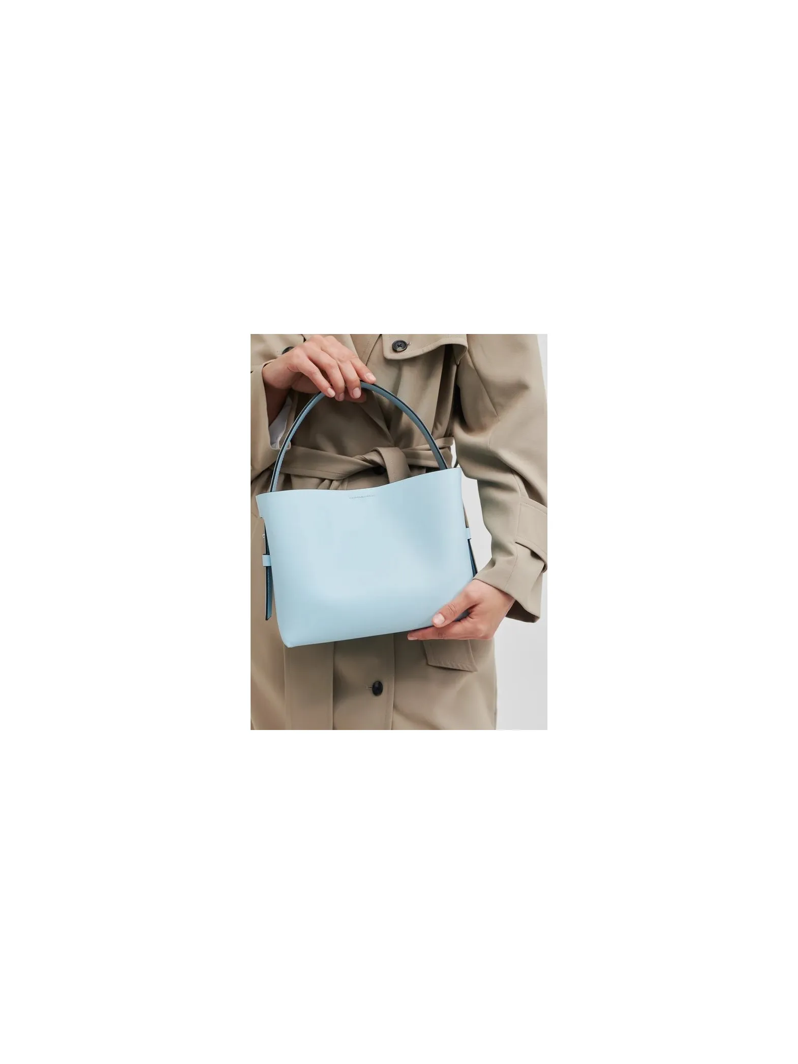 SECOND FEMALE BAG LEATA LEATHER STARLIGHT BLUE