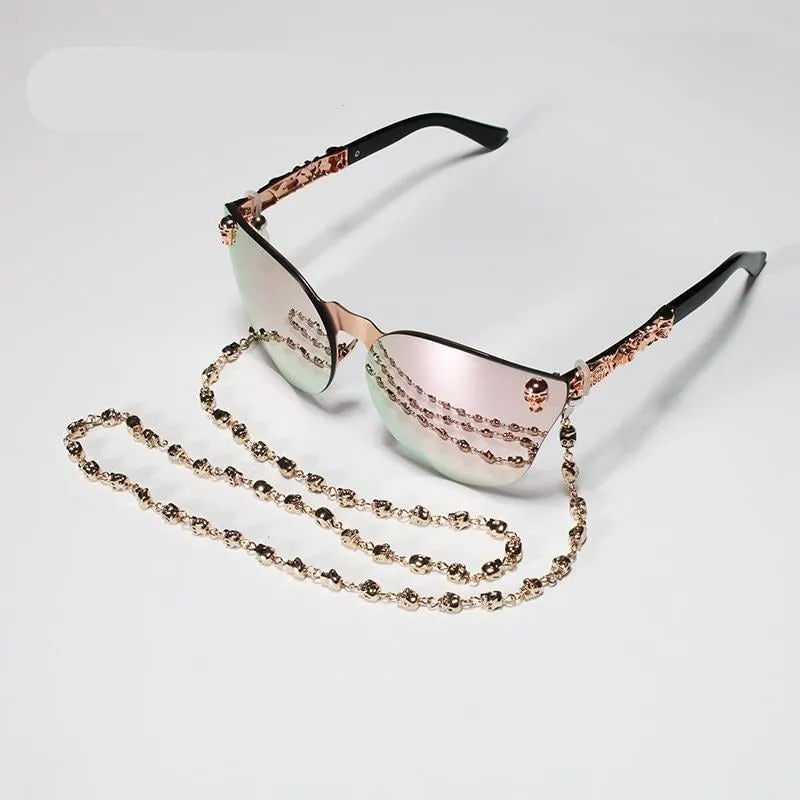 SKULL SUNGLASSES CHAIN