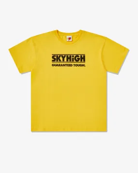 Sky High Farm Workwear Men's Construction Graphic Logo #2  Yellow