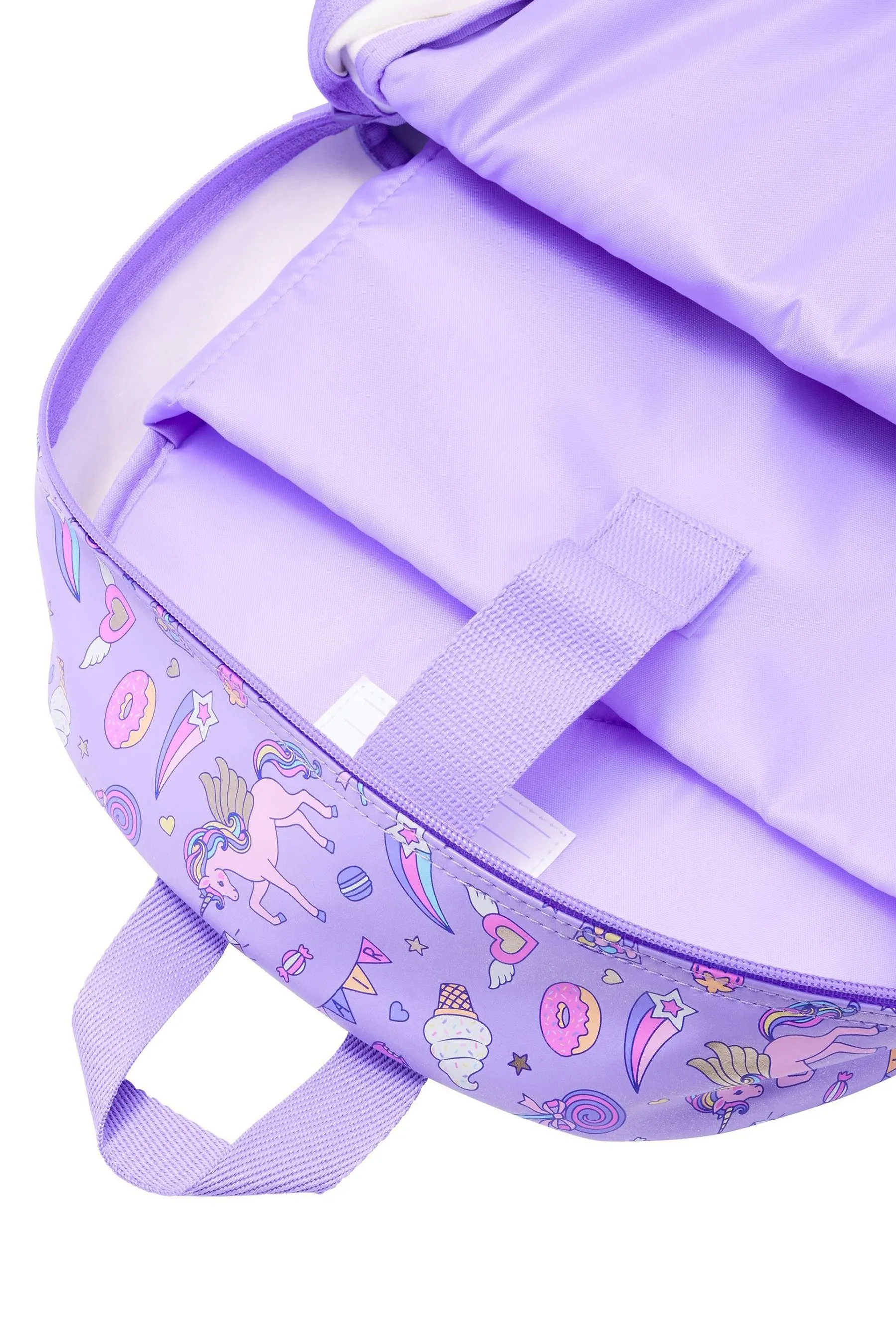 Smiggle Purple Fun Fair Classic Backpack