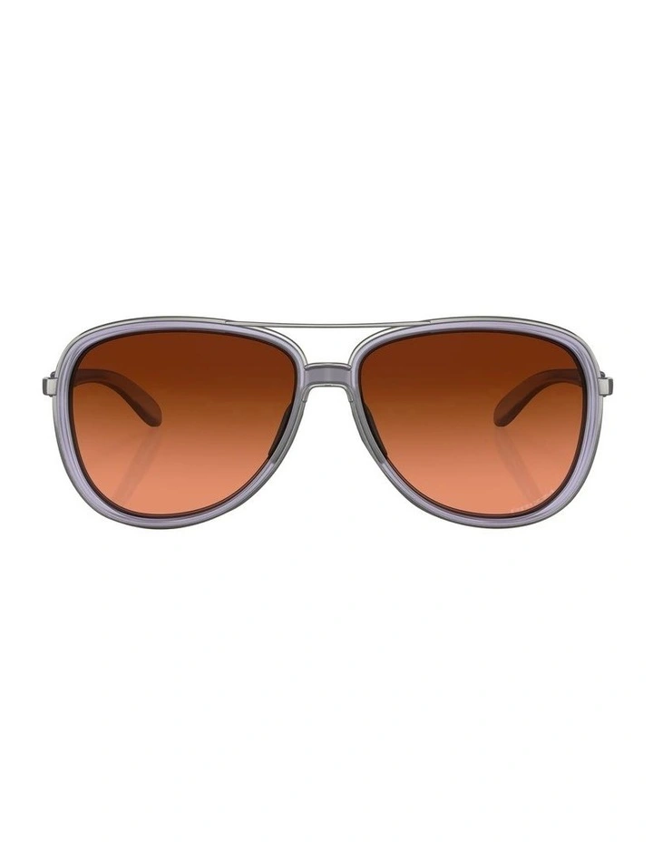 Split Time Sunglasses in Violet