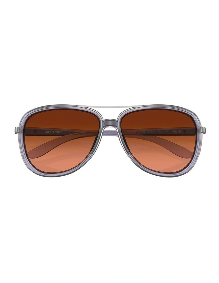 Split Time Sunglasses in Violet