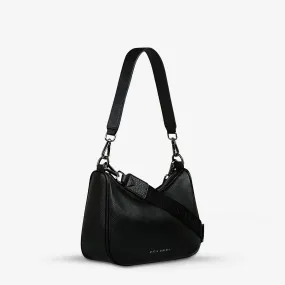 STATUS ANXIETY Womens Look Both Ways Leather Bag Black