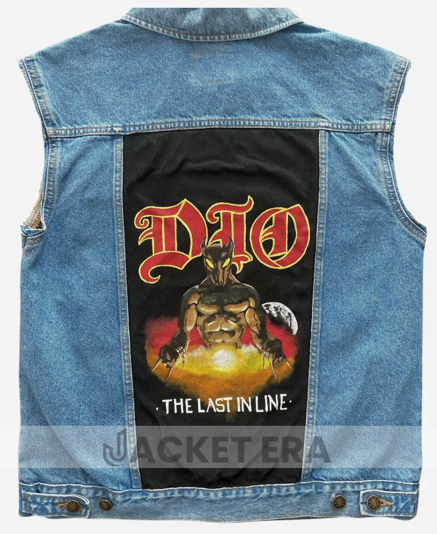 Stranger Things Eddie Munson Denim Vest