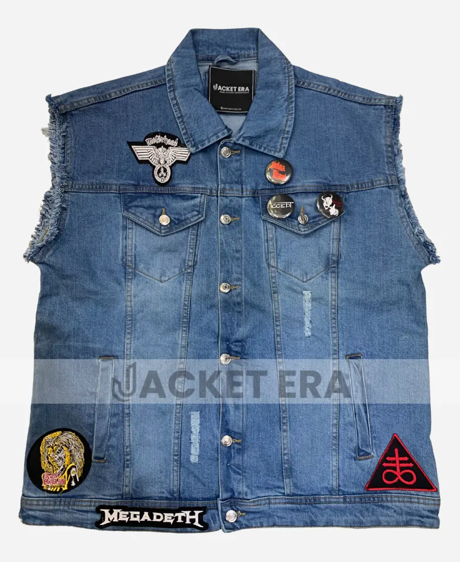 Stranger Things Eddie Munson Denim Vest