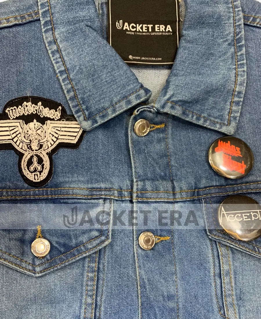 Stranger Things Eddie Munson Denim Vest