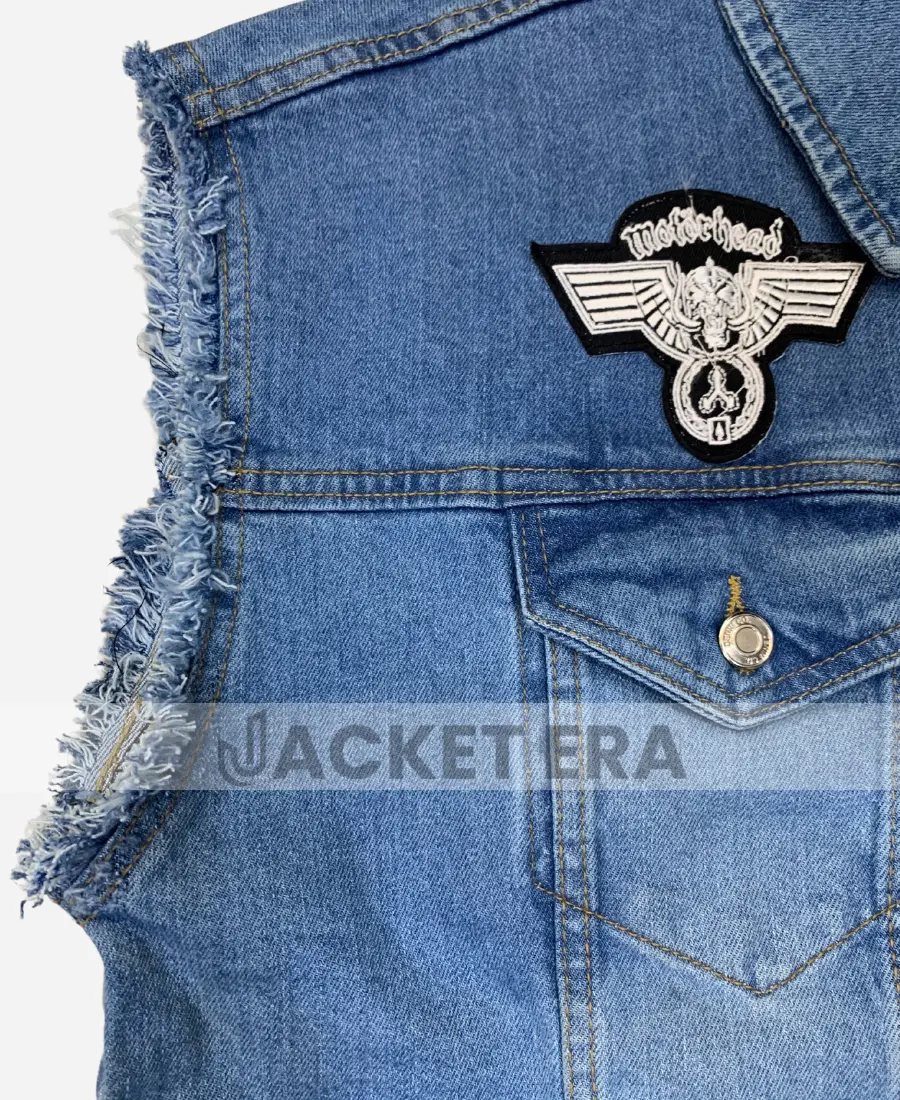 Stranger Things Eddie Munson Denim Vest