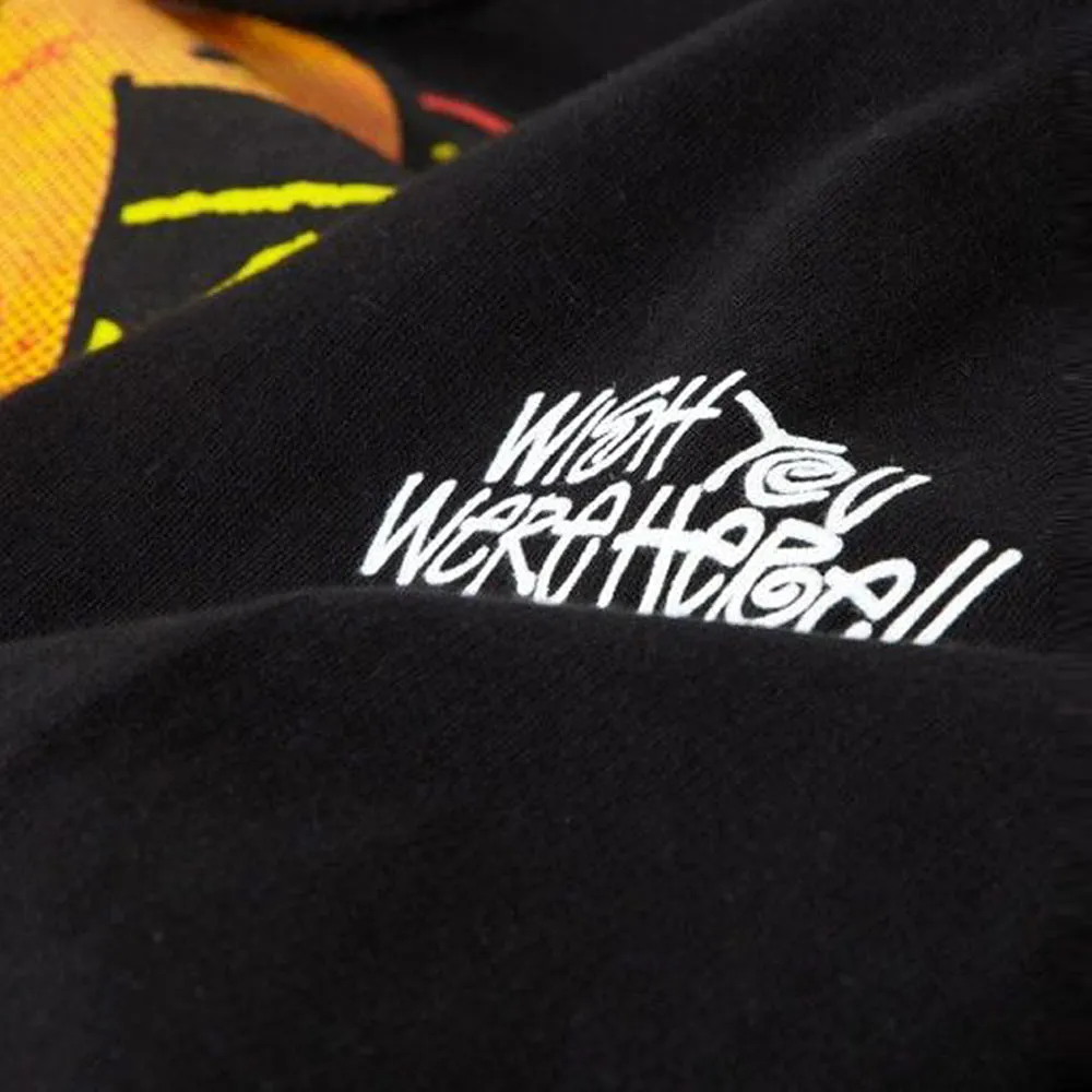 Stussy Wish You Were Here Rasta Eric Elms Hoodie Felpa Manica lunga