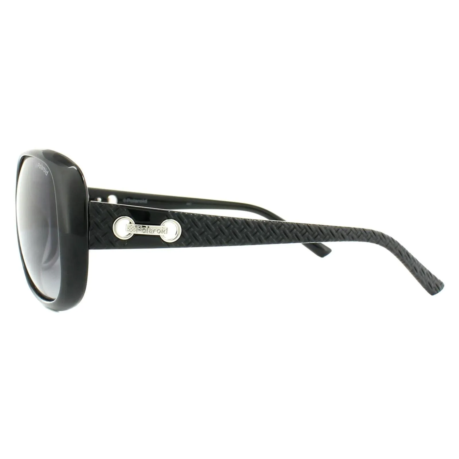 Sunglasses | Fashion Black Grey Gradient Polarized Sunglasses | Polaroid