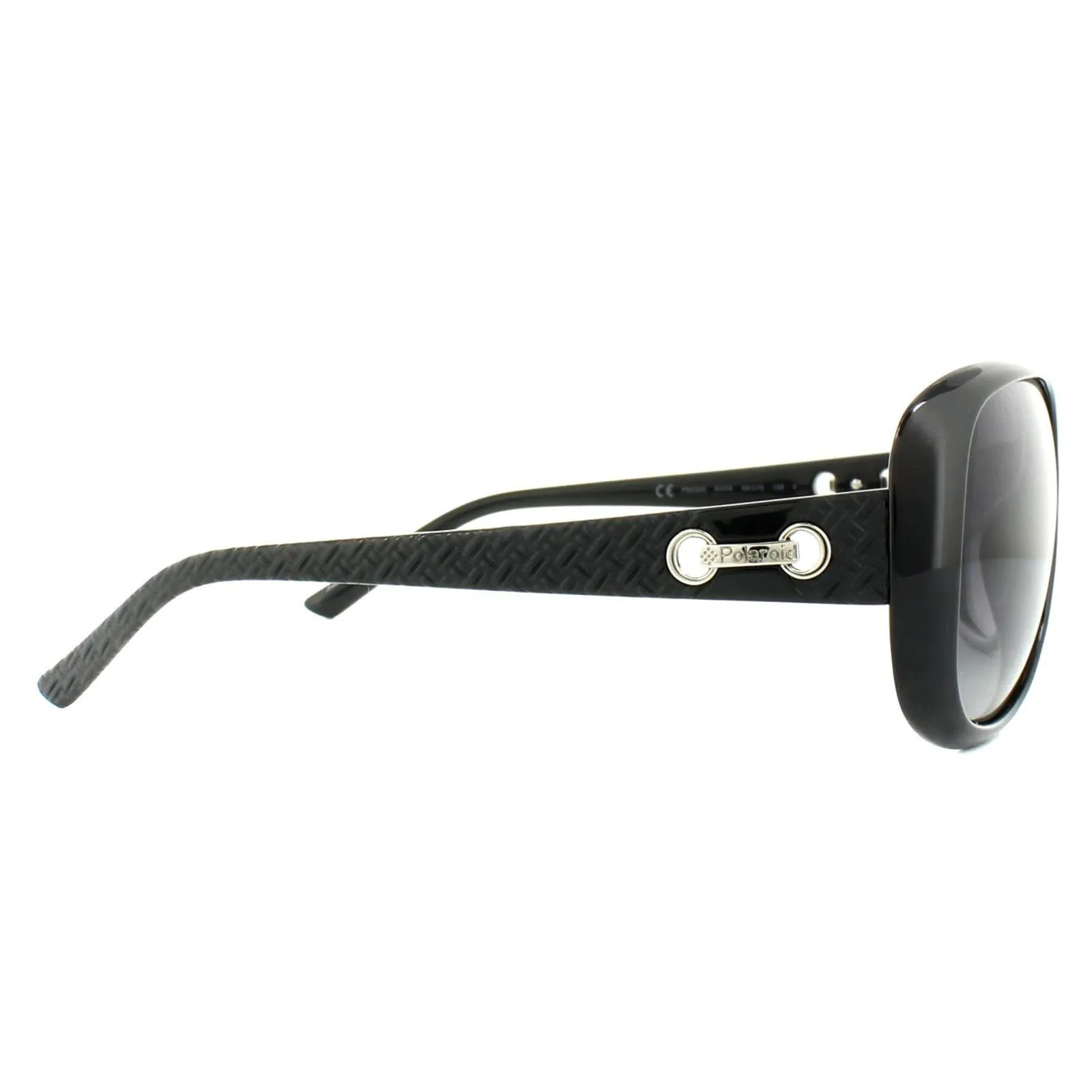 Sunglasses | Fashion Black Grey Gradient Polarized Sunglasses | Polaroid