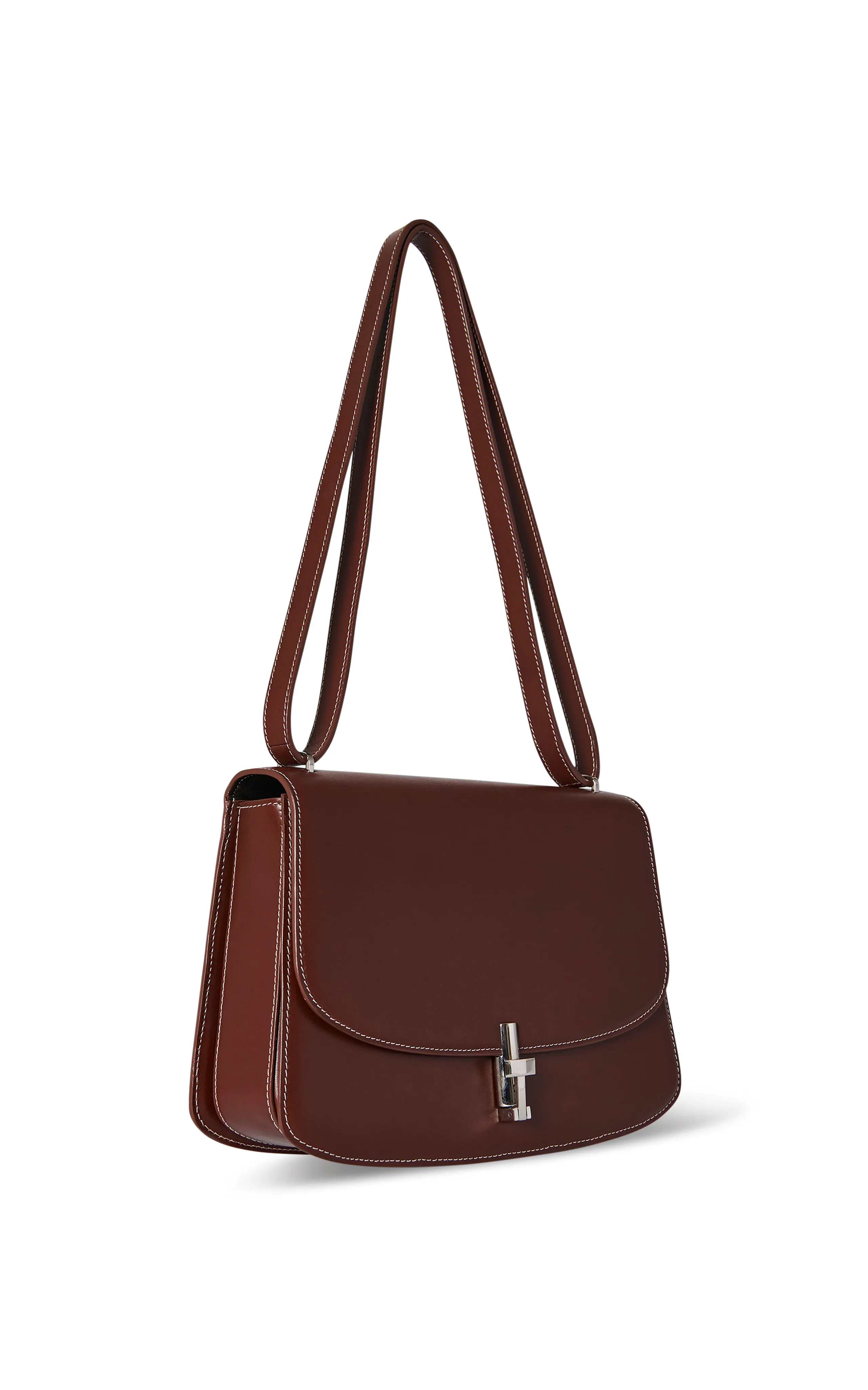 The Row Sofia 10 Leather Shoulder Bag