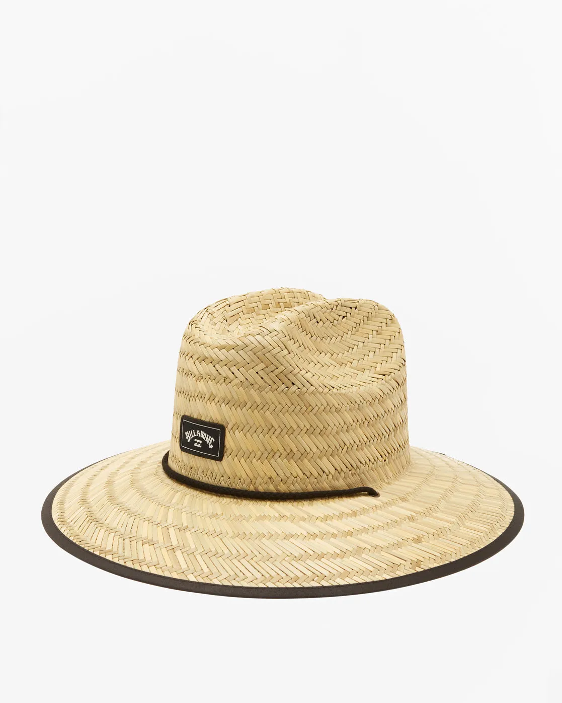 Tides Print Straw Lifeguard Hat - Splash