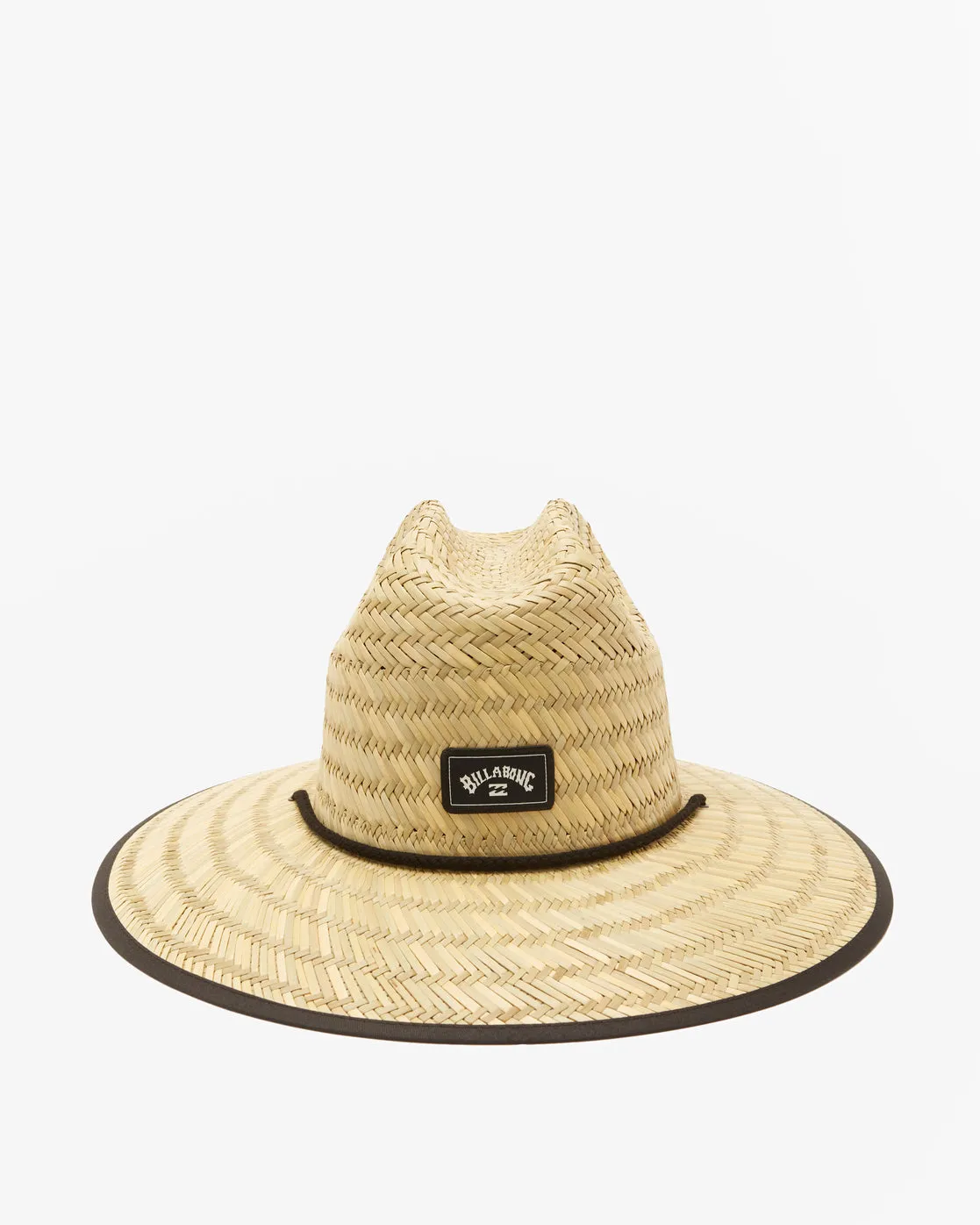 Tides Print Straw Lifeguard Hat - Splash