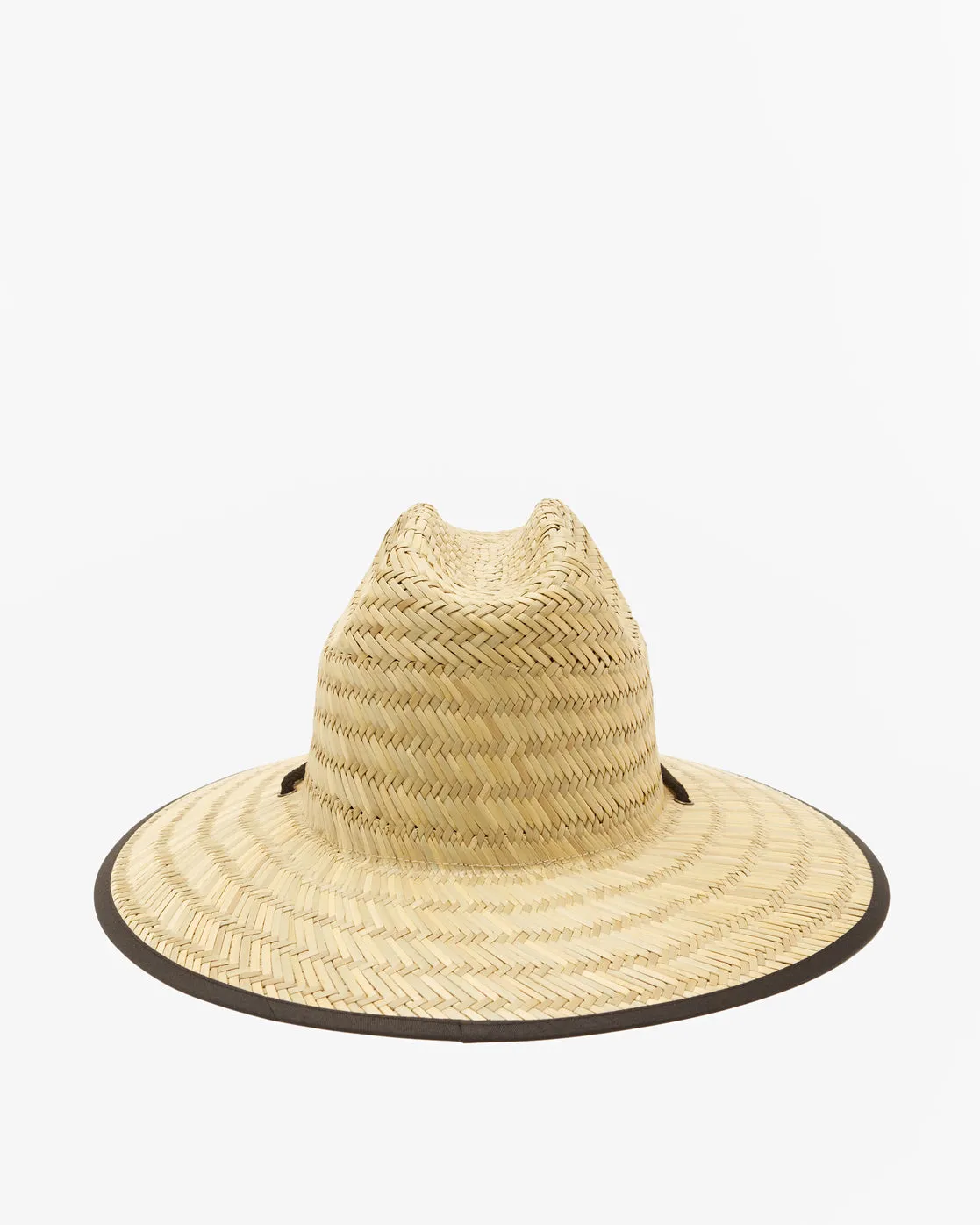 Tides Print Straw Lifeguard Hat - Splash