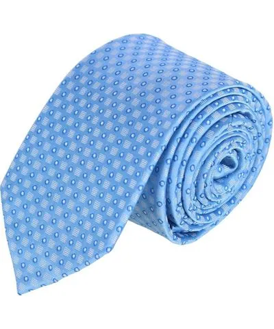 Trafalgar Men's Ewing Square and Polka Dot Business Silk Necktie