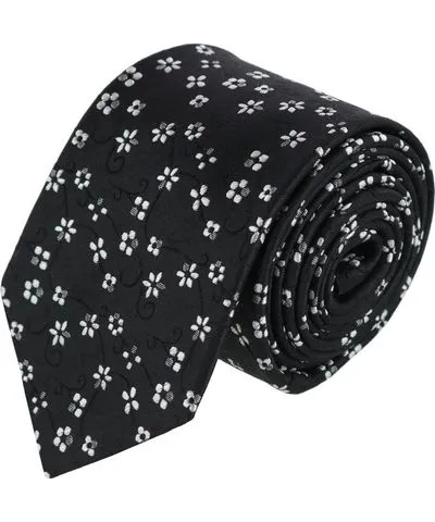 Trafalgar Men's Tudor Daisy and Vine Silk Business Necktie